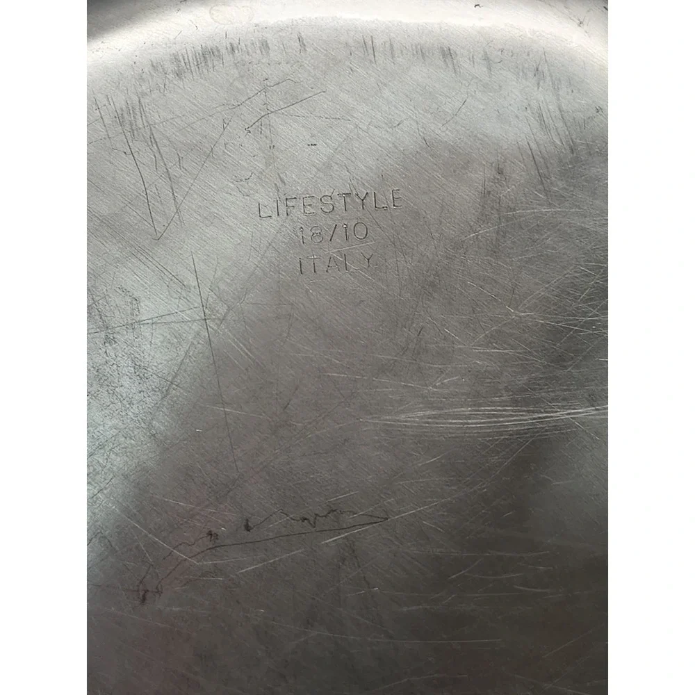 Lifestyle 18/10 Italy silver platter